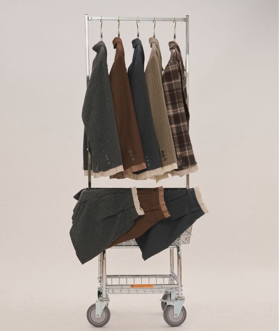 【新品】loin nuit ロワンニュイ フリルレイヤードデザインジャケット