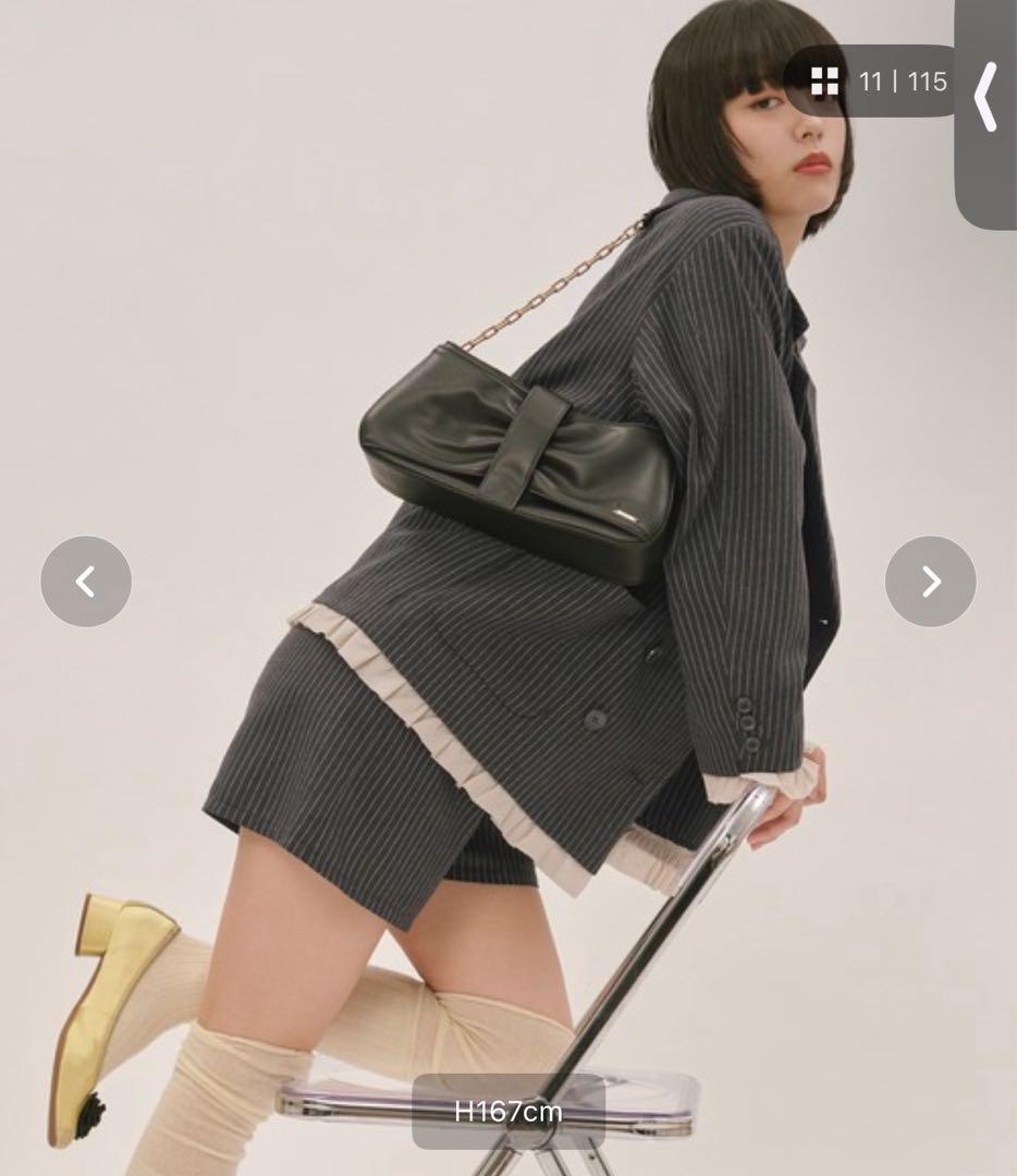 【新品】loin nuit ロワンニュイ フリルレイヤードデザインジャケット