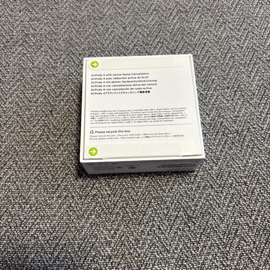 【新品未開封　当日発送】AirPods4アクティブノイズキャンセリング搭載モデル