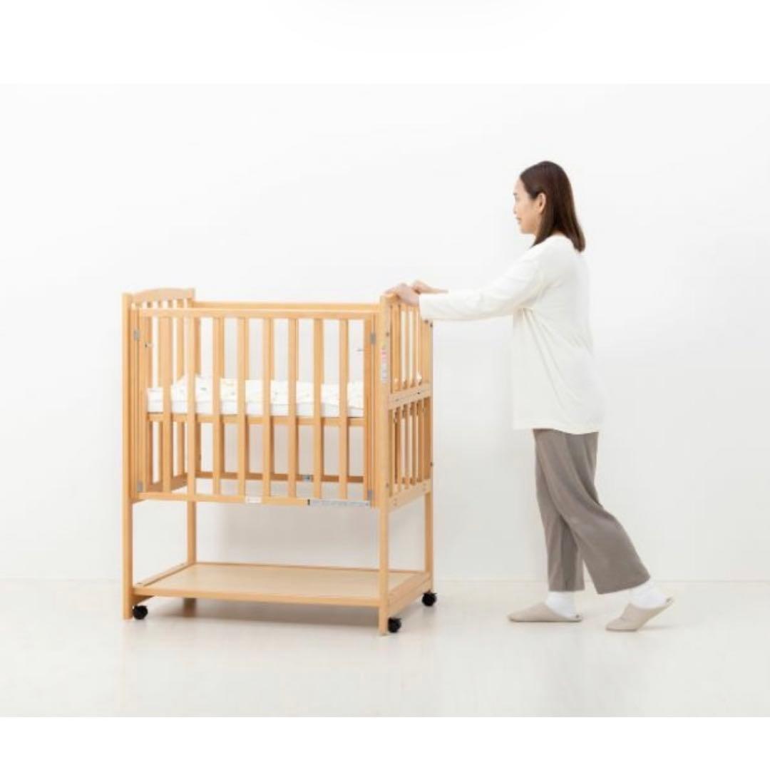 【12/16まで値下げ】ヤマサキ　コンパクトベッド ツーオープン ミニベッド