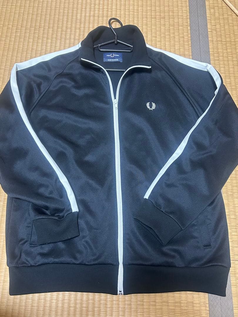 FRED PERRY MADE FOR BEAMS ブラック ジャージ L