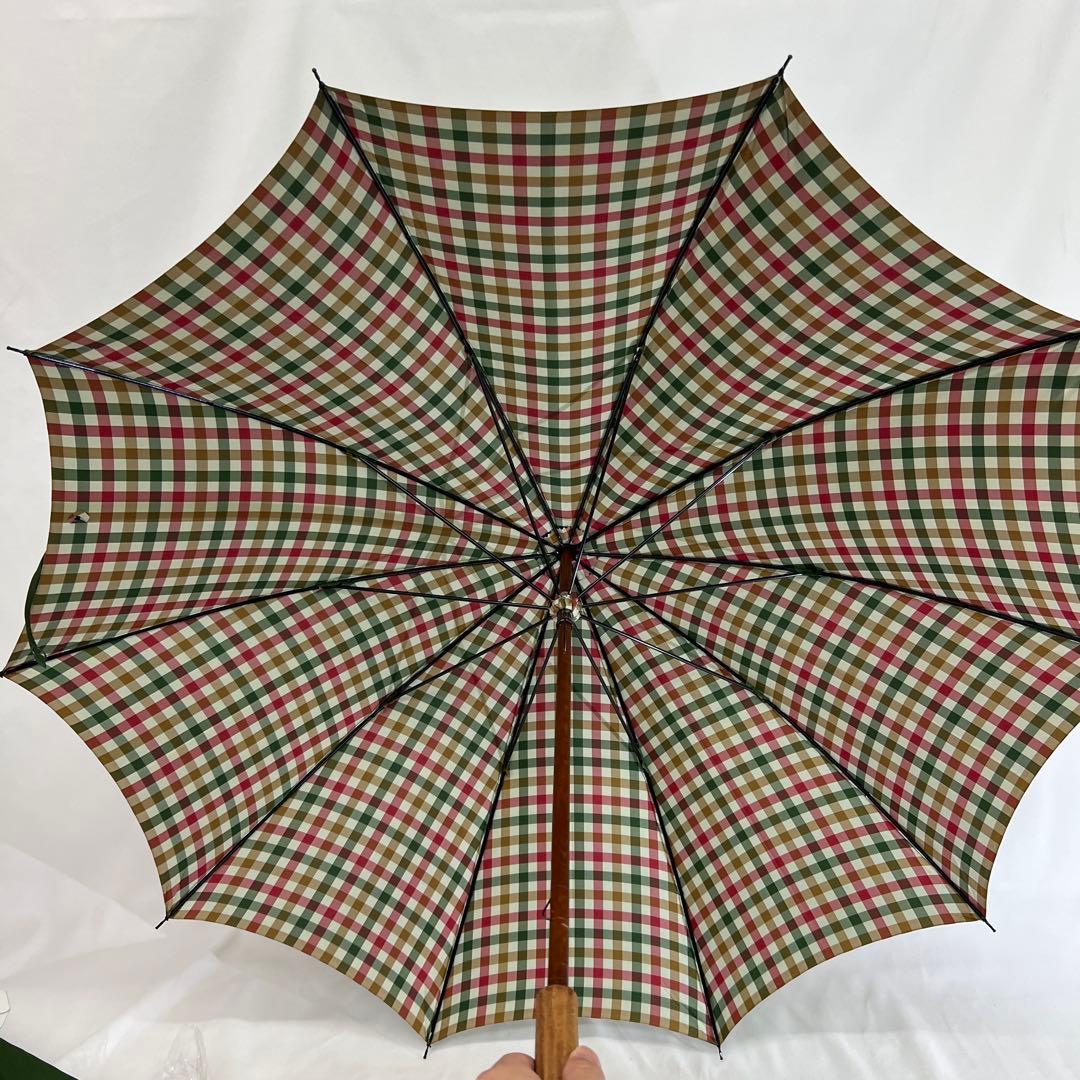 新品未使用　S.YONEDA 傘　米田正一商店　アニマルヘッド　ピュアグリーン