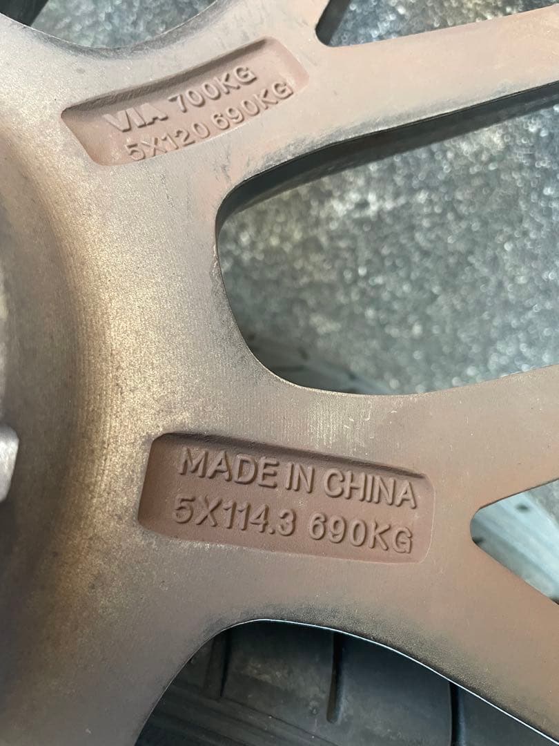 と*も様 RPM18インチ タイヤホイール4本セット