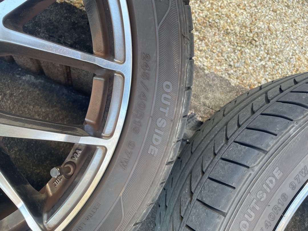 と*も様 RPM18インチ タイヤホイール4本セット