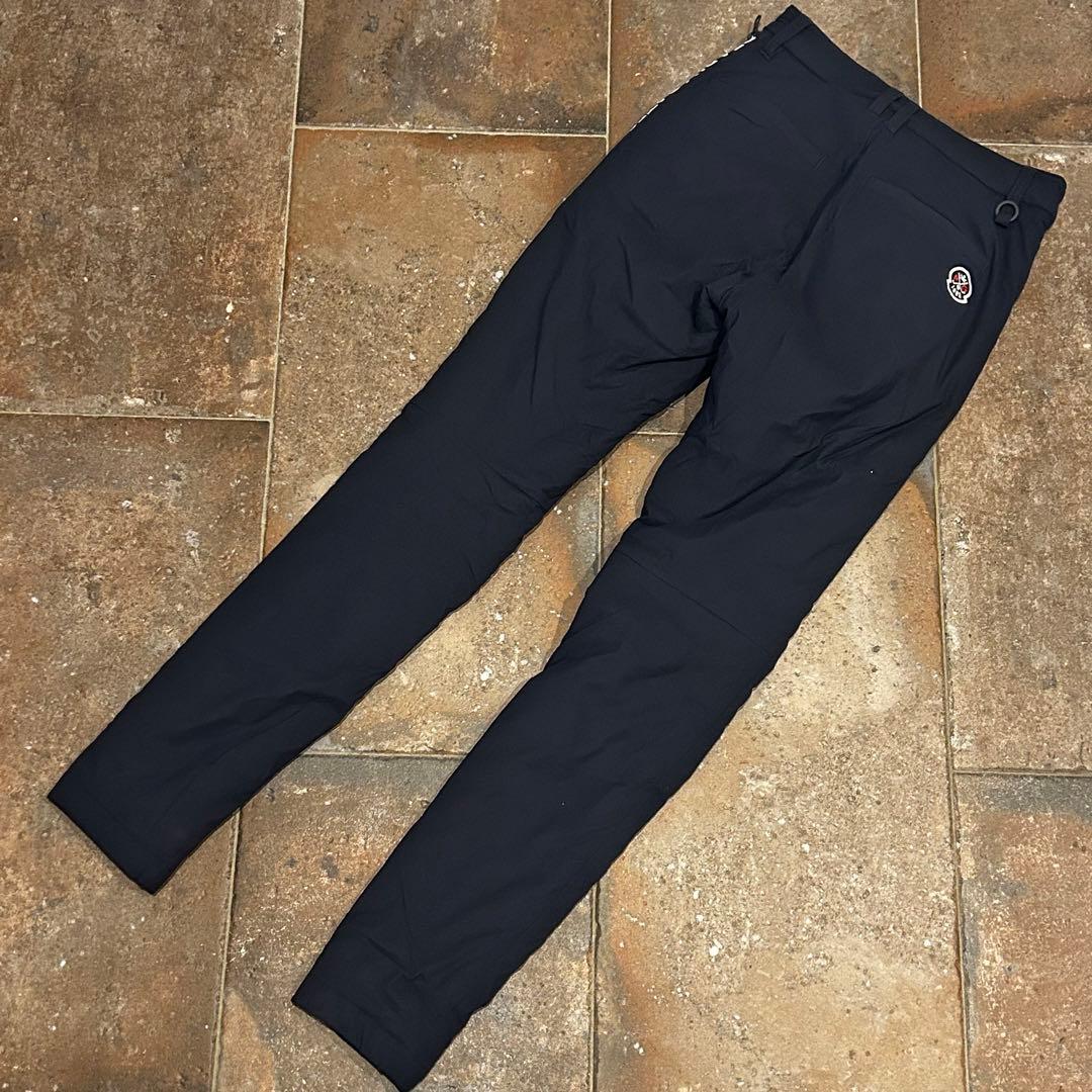 PEARLY GATES 中綿パンツ ネイビー ジップロゴ　小さいサイズ