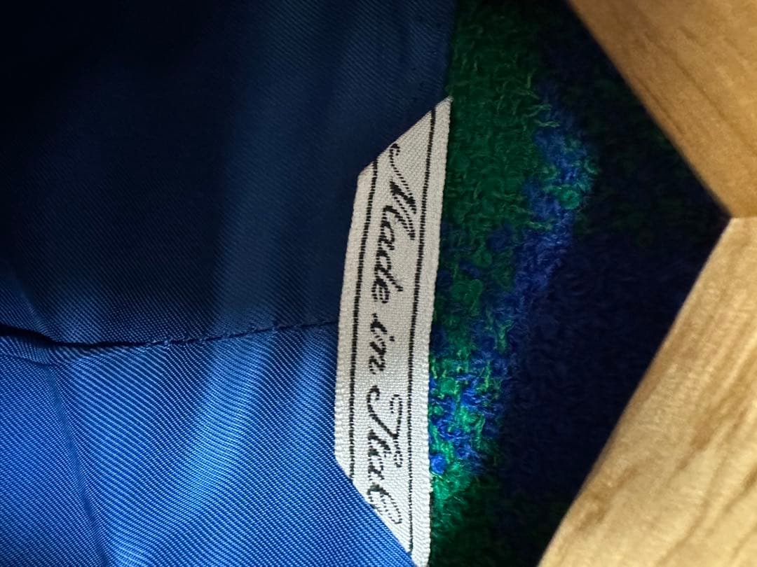 GIANNI VERSACE テーラードジャケット チェック柄