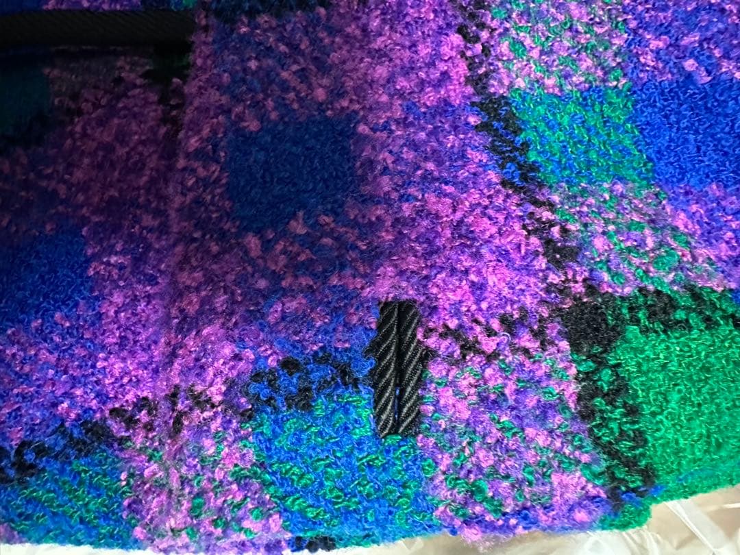 GIANNI VERSACE テーラードジャケット チェック柄