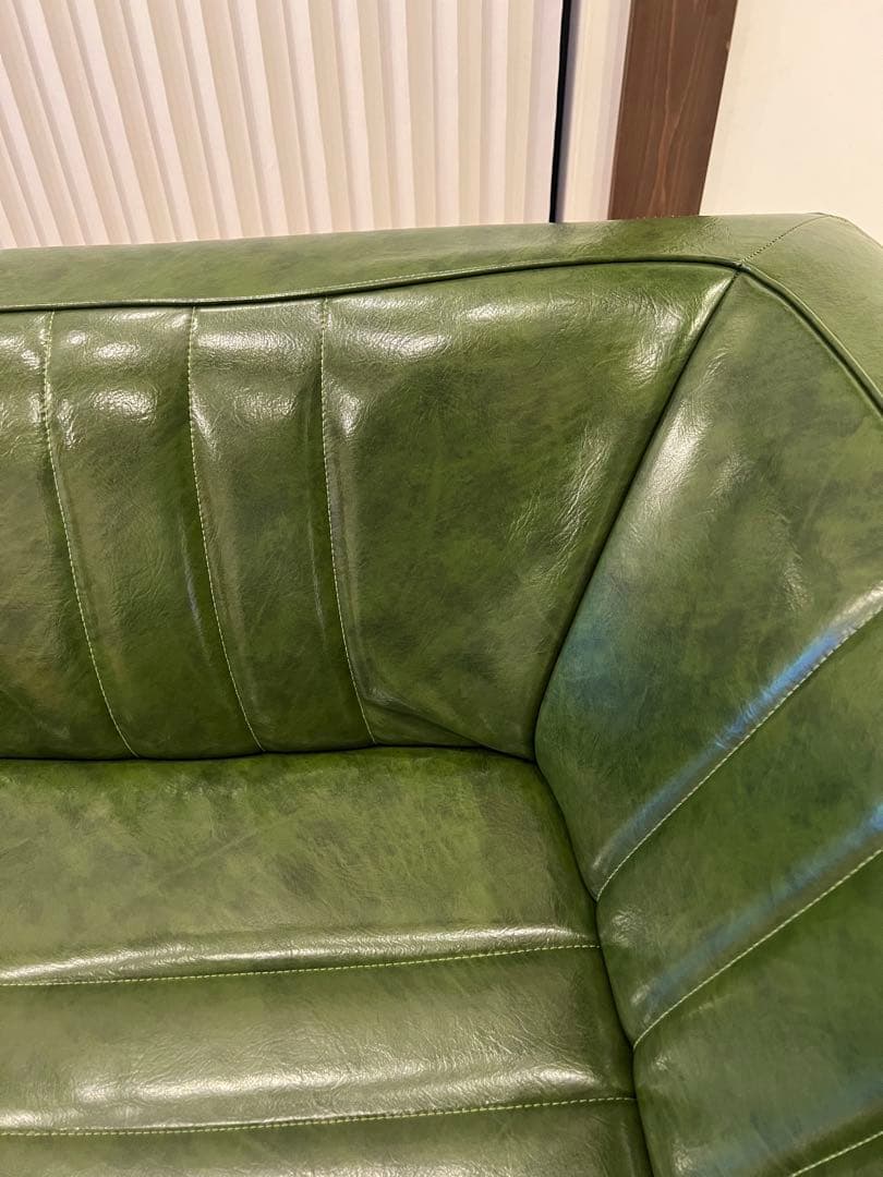 niko and... グリーンソファ クラシックダイナーカウチソファ右肘②