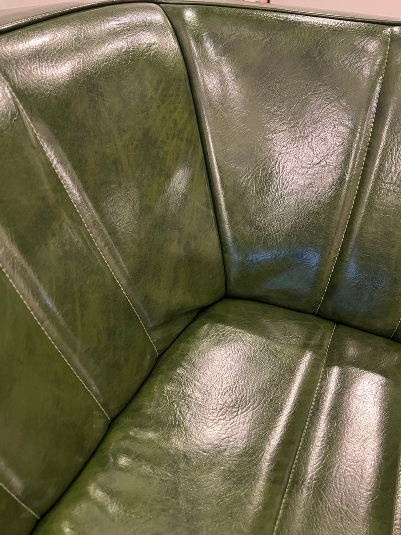 niko and... グリーンソファ クラシックダイナーカウチソファ右肘②