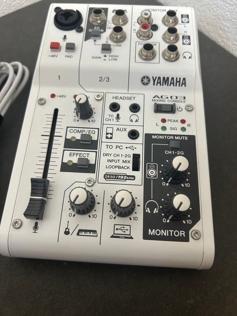 YAMAHA AG03 オーディオインターフェースミキサー