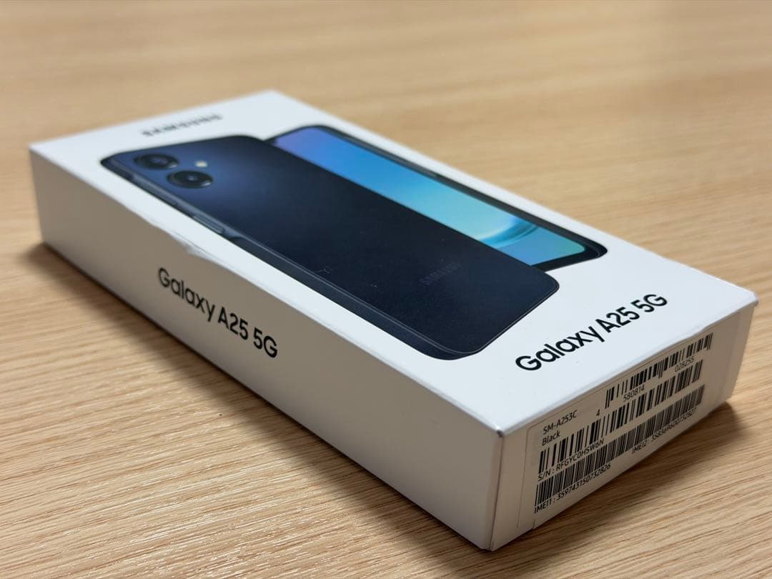 スマートフォン本体 Galaxy A25 5G New(opened Box)