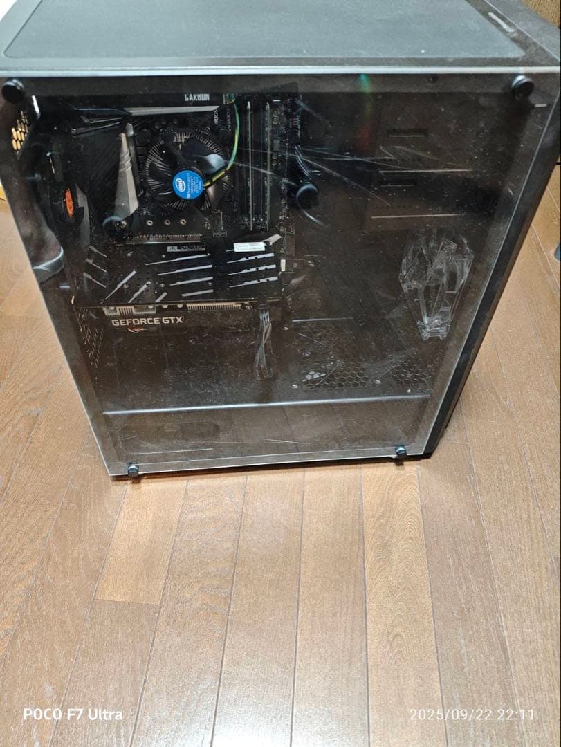 ゲーミングPC i7 9700 gtx1660