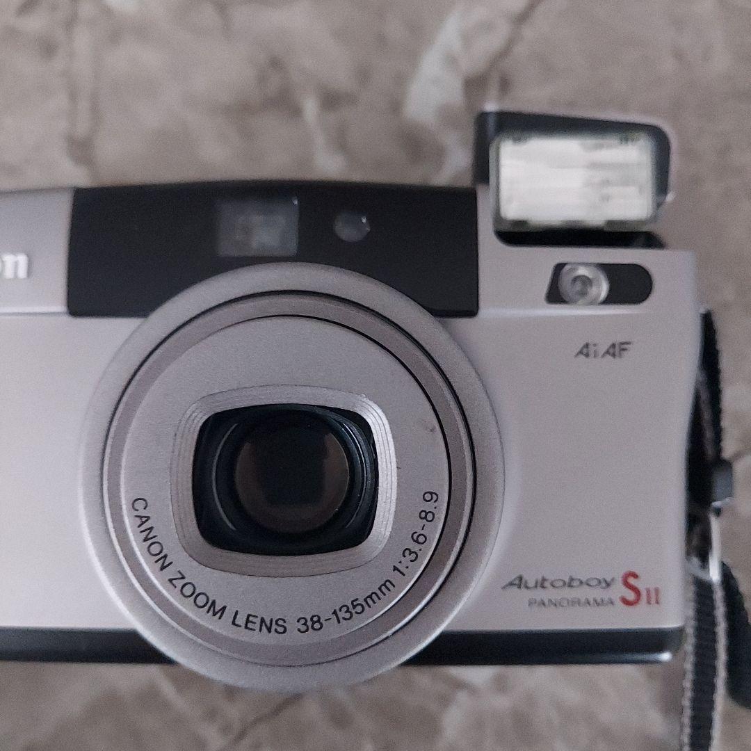 【Canon Autoboy S II】 フィルムカメラ キャノン オートボーイ