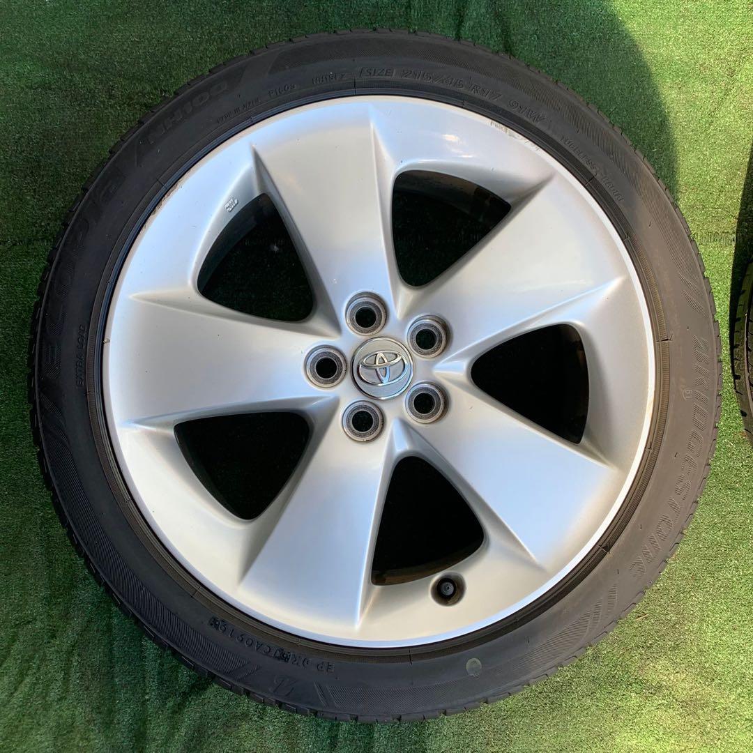 トヨタ プリウス 30 純正 17インチ ホイール/タイヤ