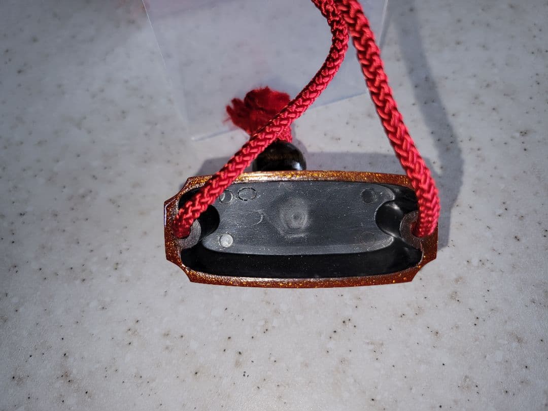 ぽん太郎柳山作　鶴時絵　印籠　印籠　中古