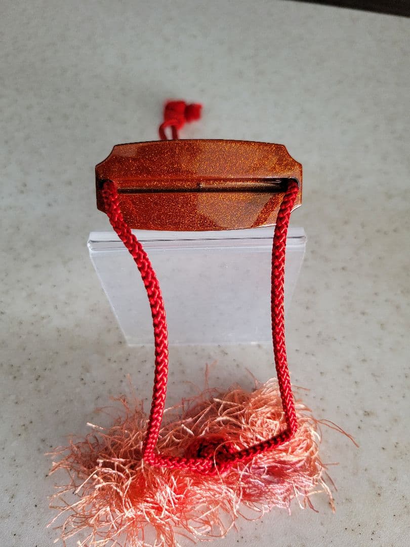 ぽん太郎柳山作　鶴時絵　印籠　印籠　中古