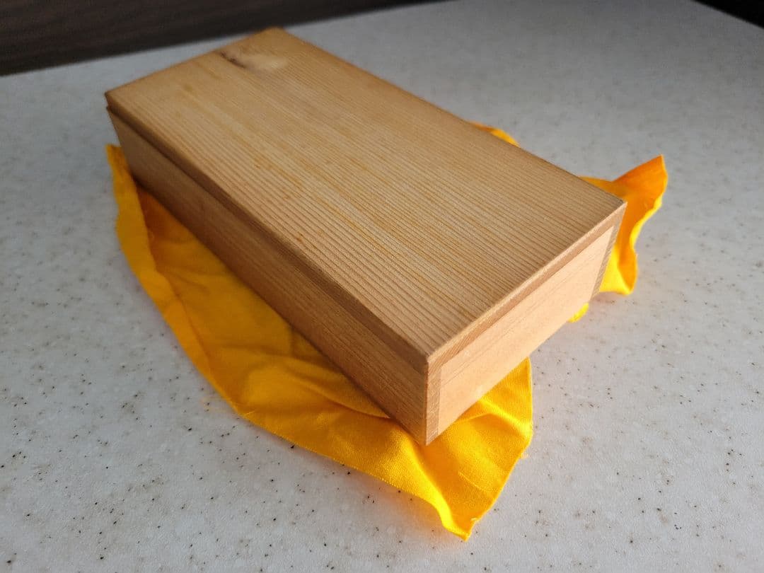 ぽん太郎柳山作　鶴時絵　印籠　印籠　中古