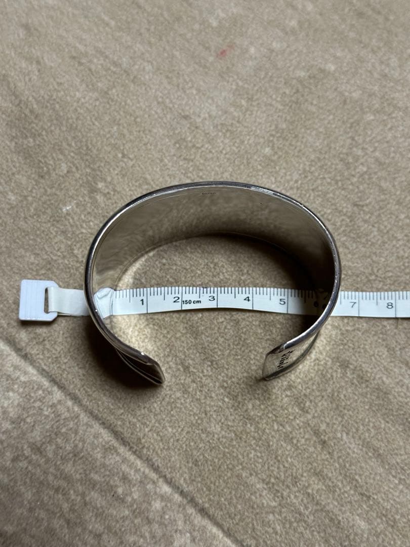 【ツキ】♣️希少♠️sympathyofsoulシルバーワイドバングル♥︎