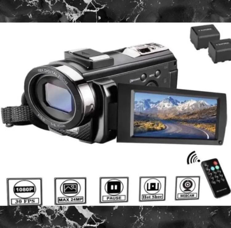 ❤超軽量コンパクトで扱いやすい❣充電しながら撮影OKで超便利♪❤ビデオカメラ