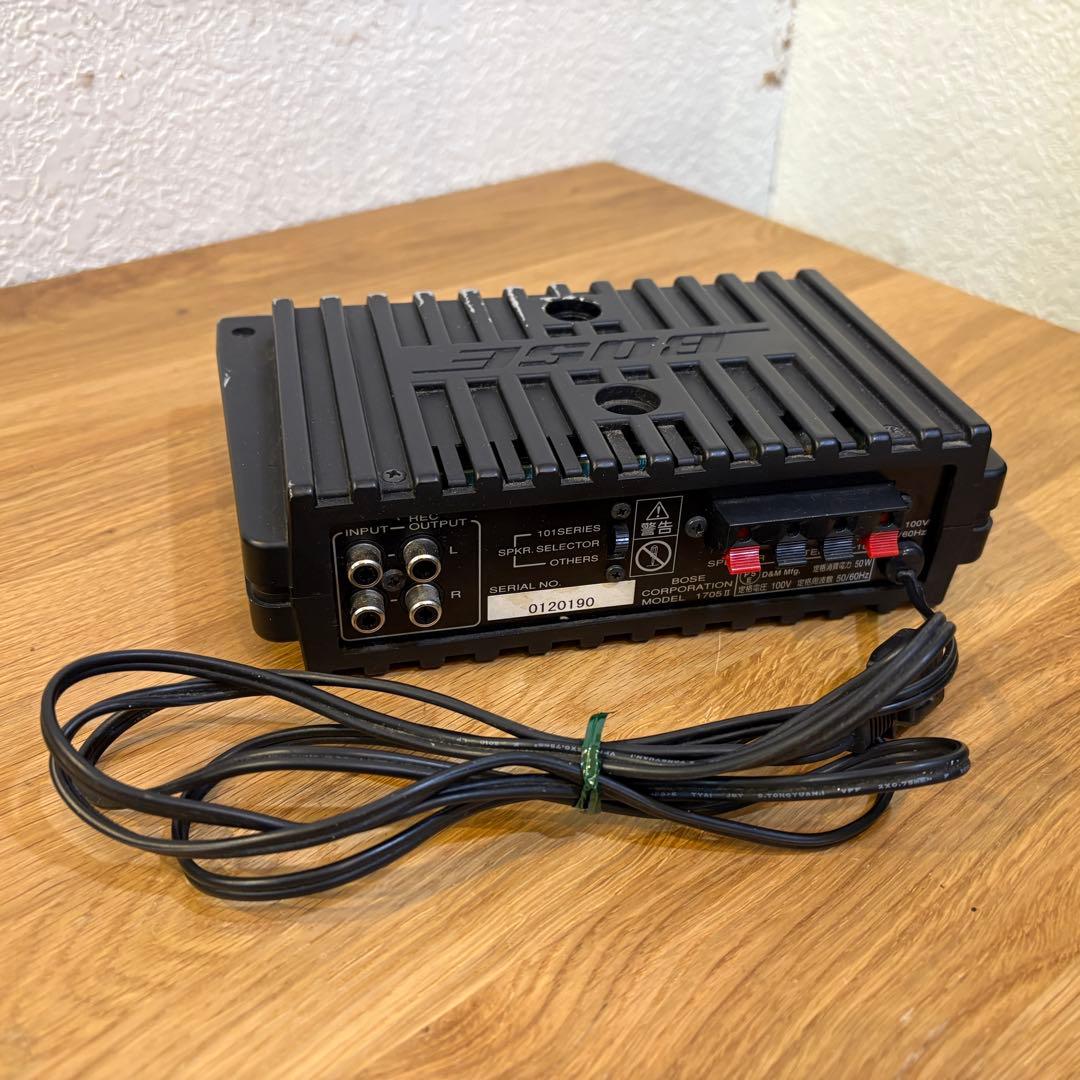 BOSE スピーカーシステム 101MM（ペア）＋パワーアンプ 1705II