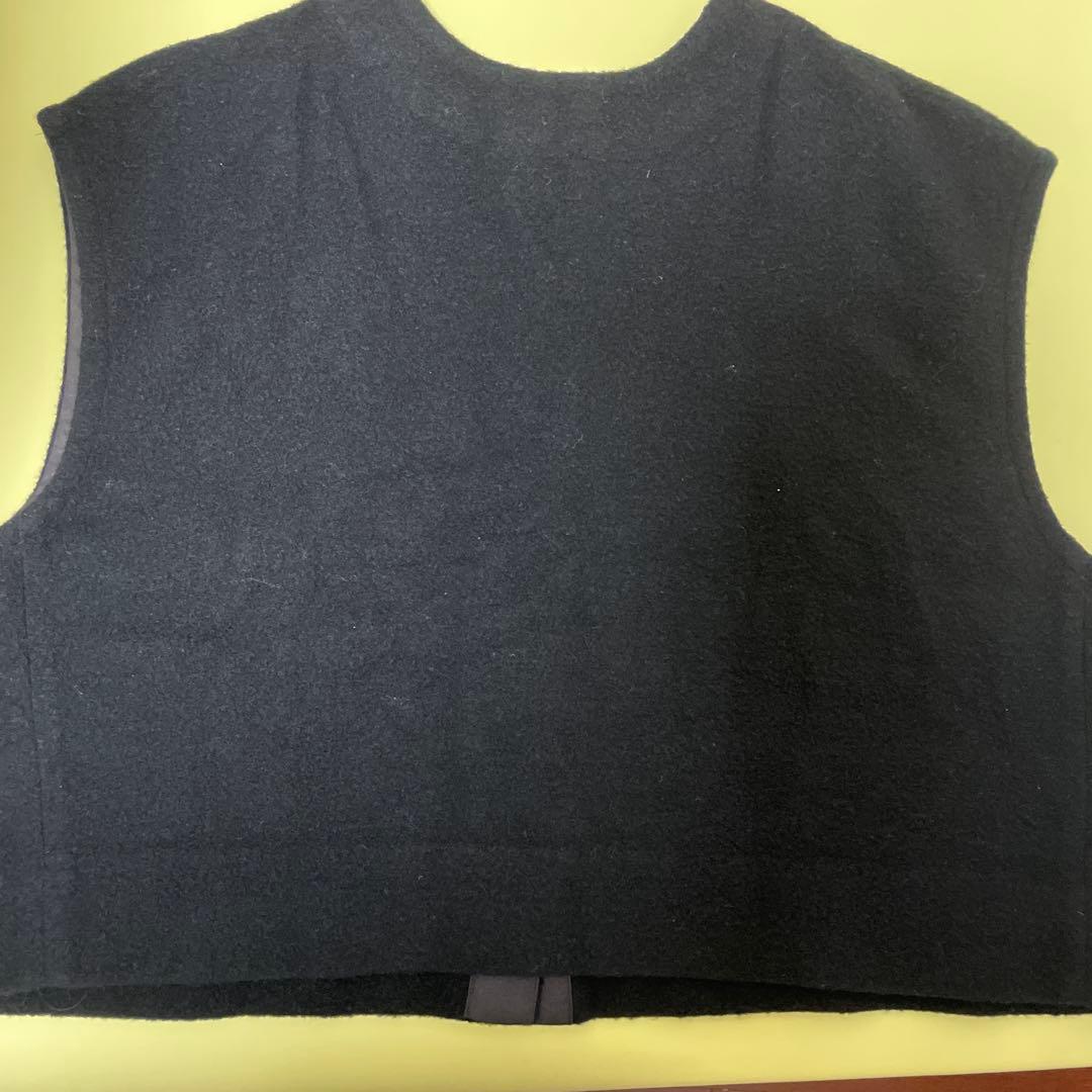 かぐれ　ナッピングウール2WAYベスト