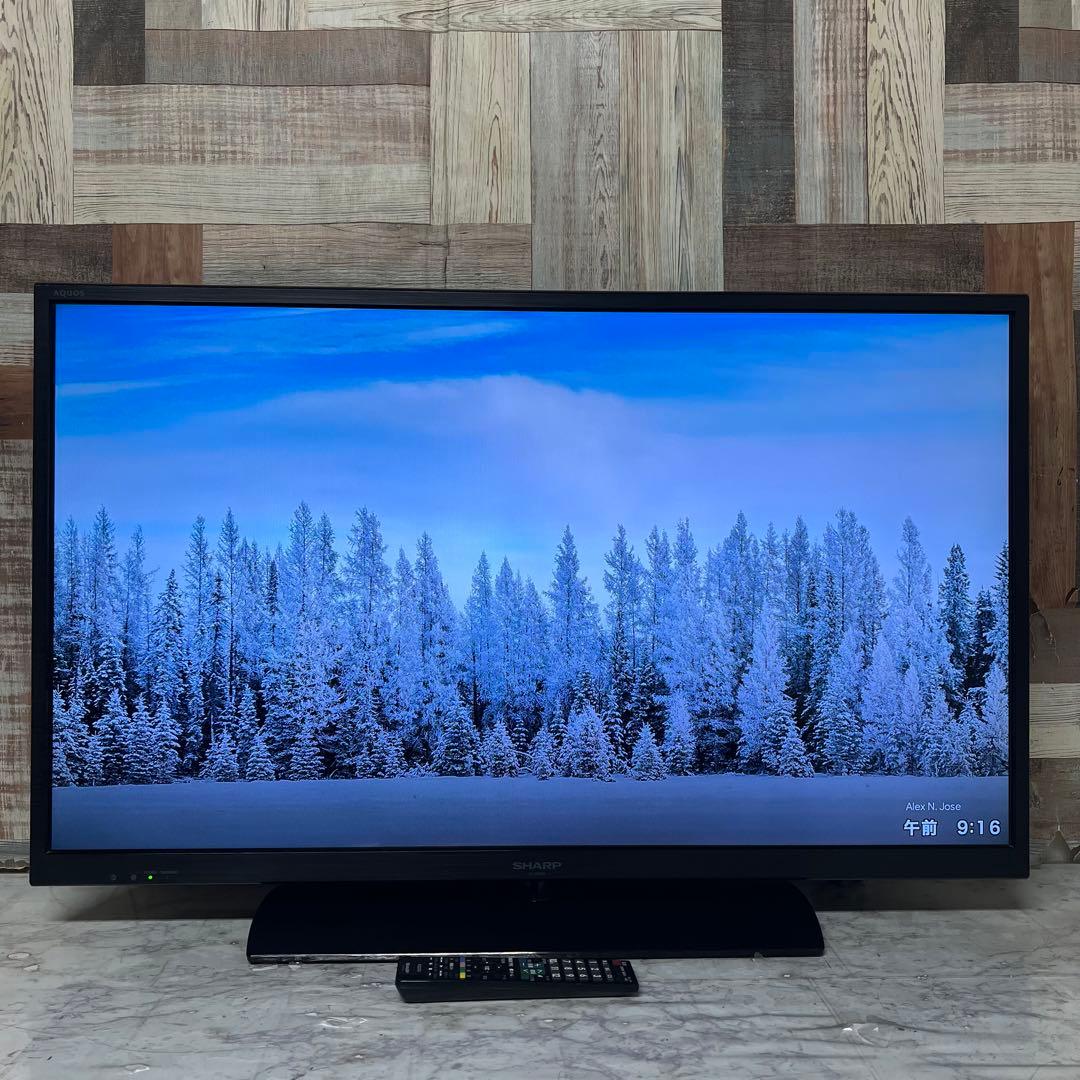 よね蔵さん専用全国送料込シャープ40型液晶テレビ外付けHDD録画可能