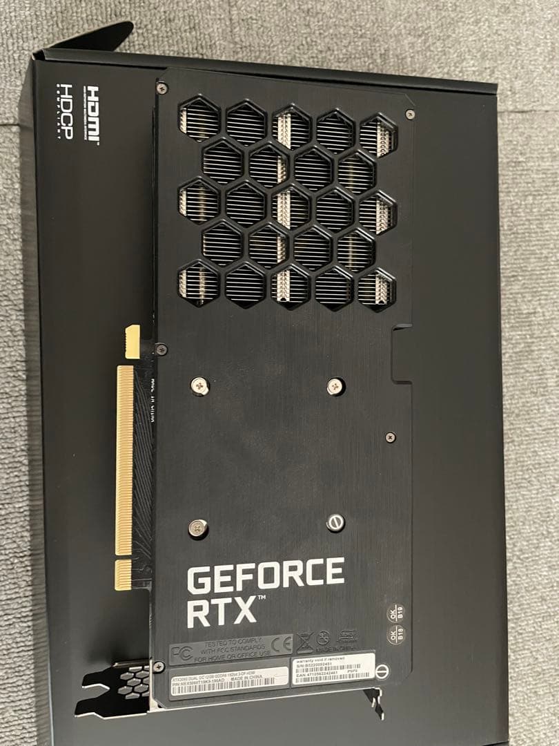 グラフィックボード・グラボ・ビデオカード Palit GeForce RTX 3060 12GB