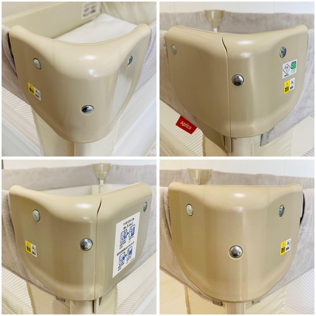 アップリカ プレイヤード　ベビーベッド　ココネル　エアープラス　AB