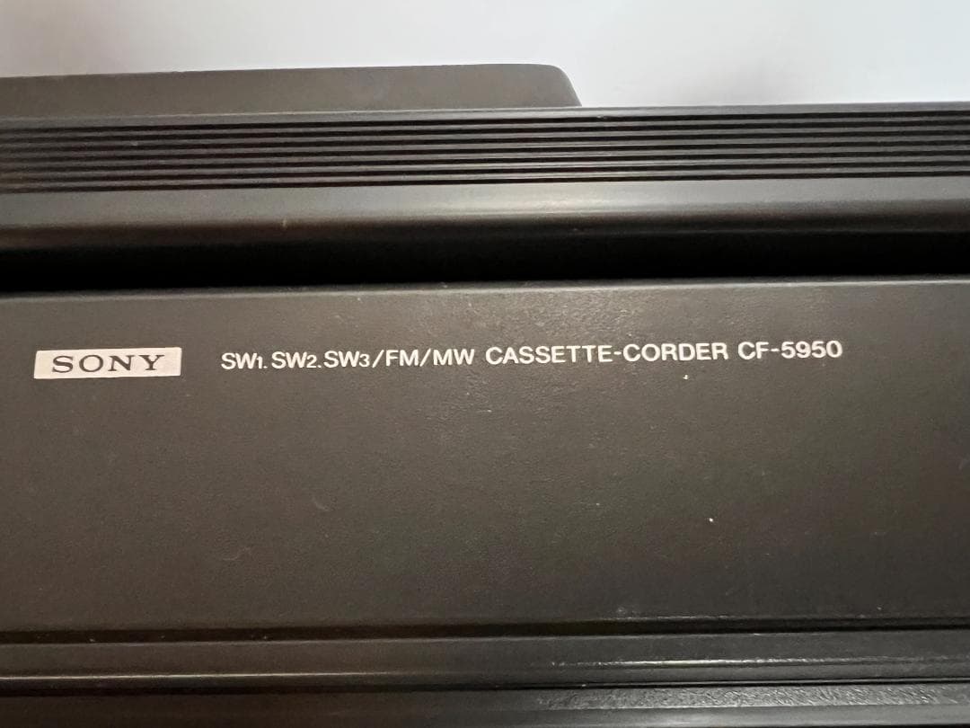 希少 動作確認済みソニー スカイセンサー CF-5950 ホルダー カタログ付き