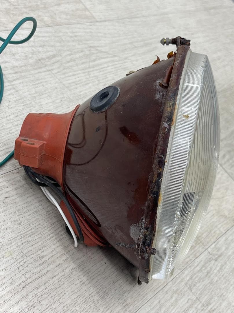 マーシャル ヘッドライト HCR E2 54 55 直径18㎝ フランス製