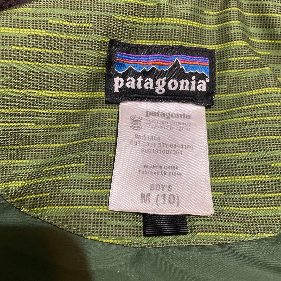 土*生様 【美品】パタゴニア Mサイズ　キッズ　スキーウェア　セット　青　緑