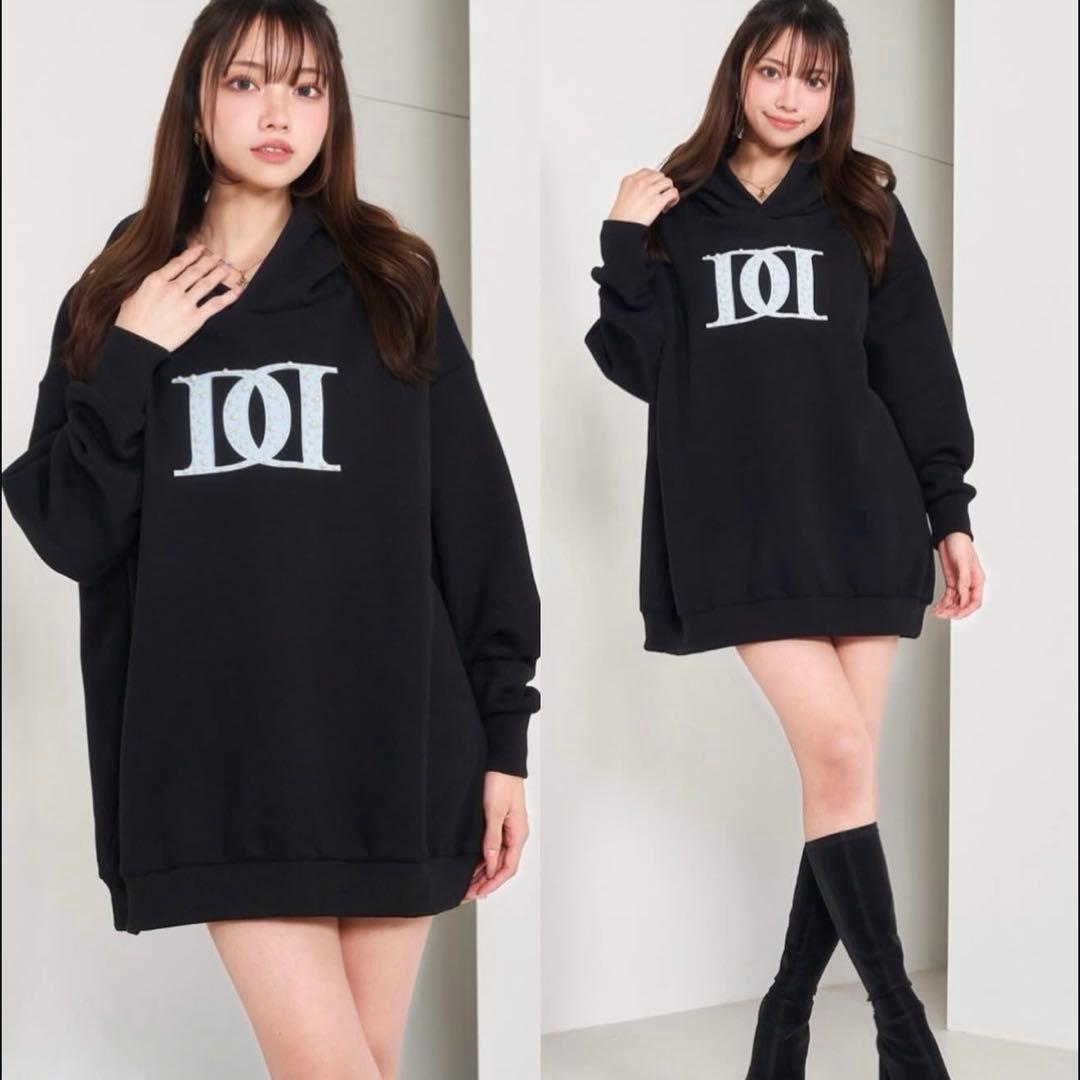 Darich パールスプリングフーディー　BLKブラック