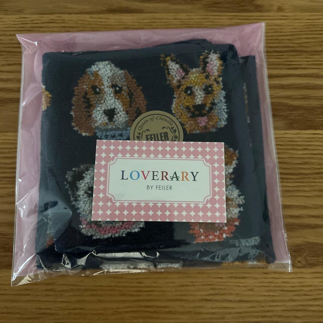 新品未使用☆FEILER ラブラリーバイフェイラードギーハンカチ&ハンカチポーチ
