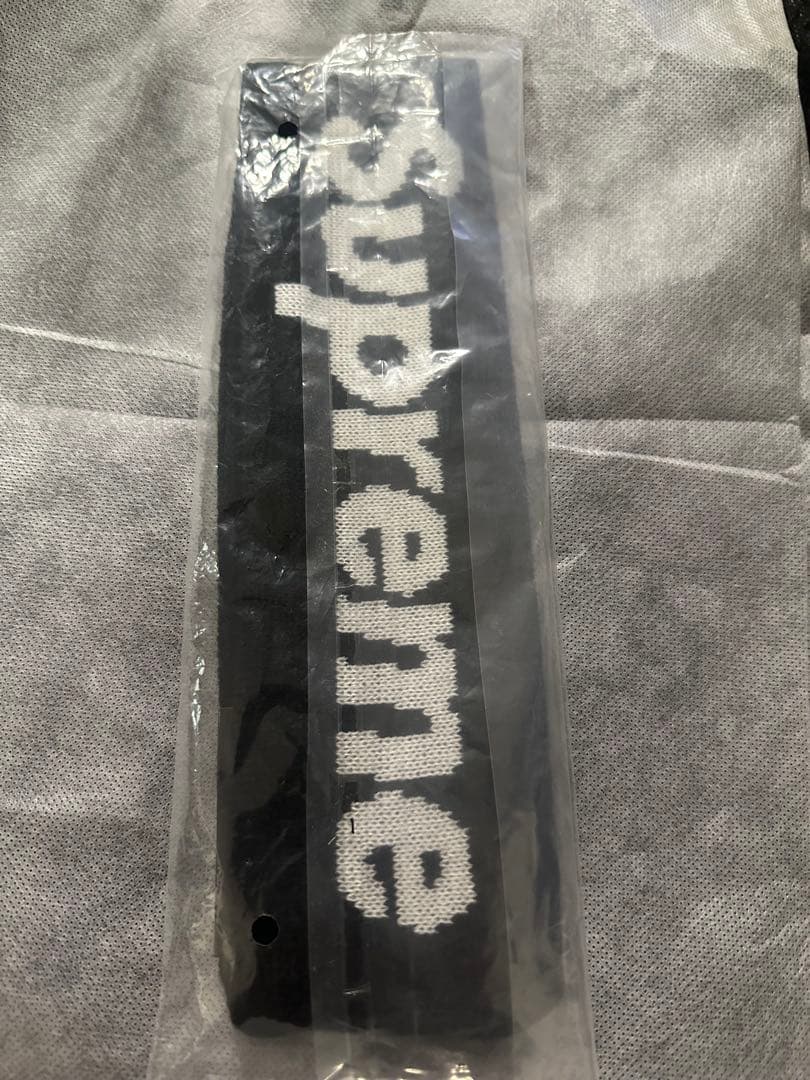 Supreme × New Era Headband 黒ロゴヘッドバンド 未使用