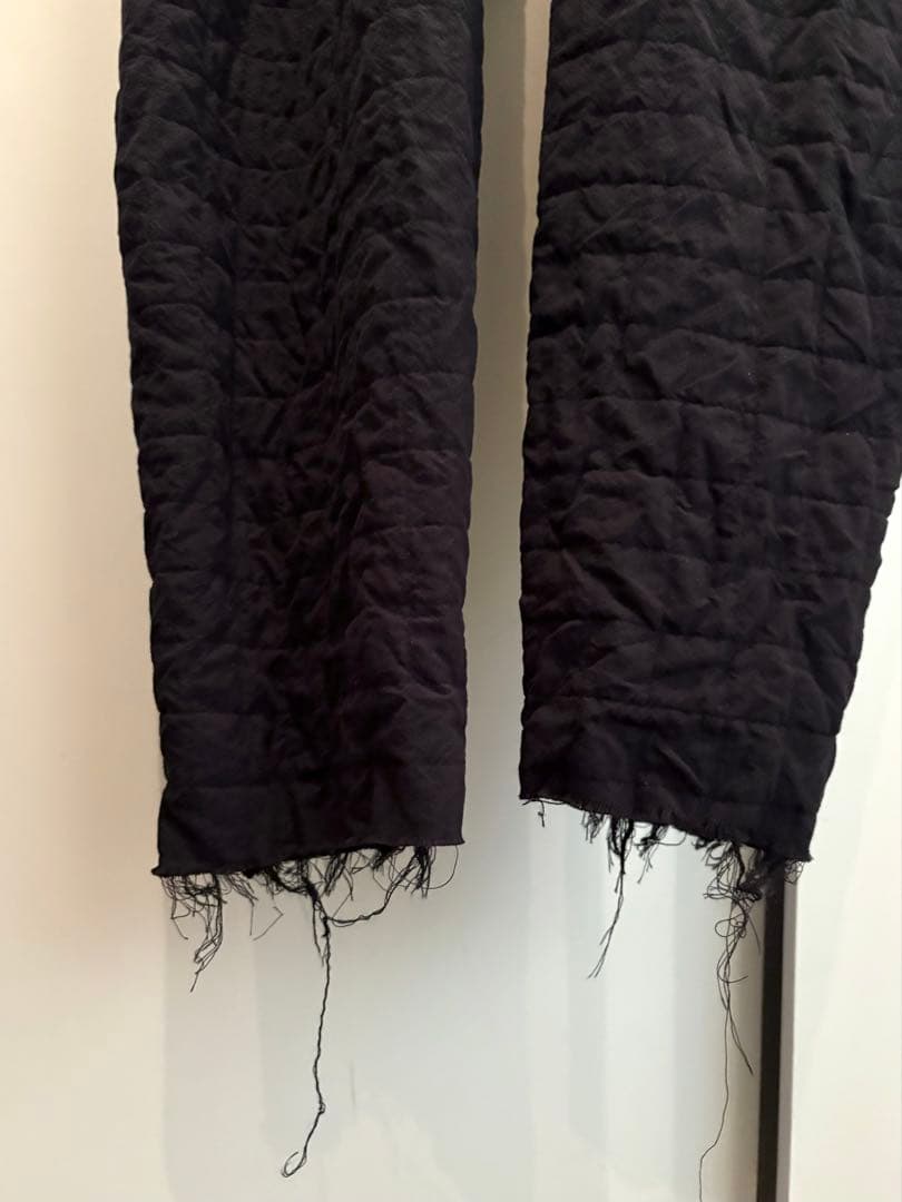 nude:masahiko maruyama キルティングサルエルパンツ