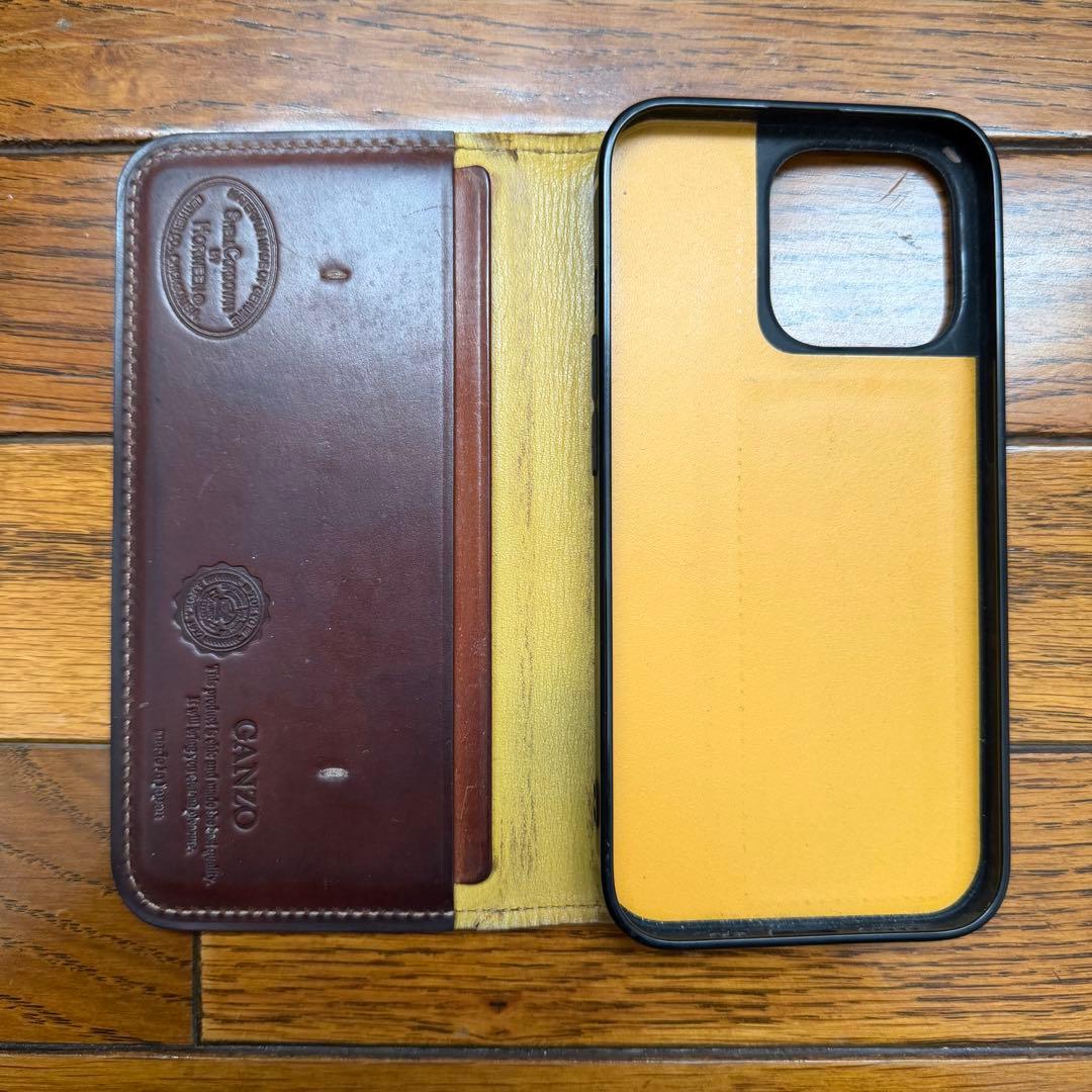 GANZO SHELL CORDOVAN 2 iPhoneケース 13pro