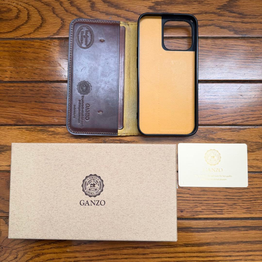 GANZO SHELL CORDOVAN 2 iPhoneケース 13pro
