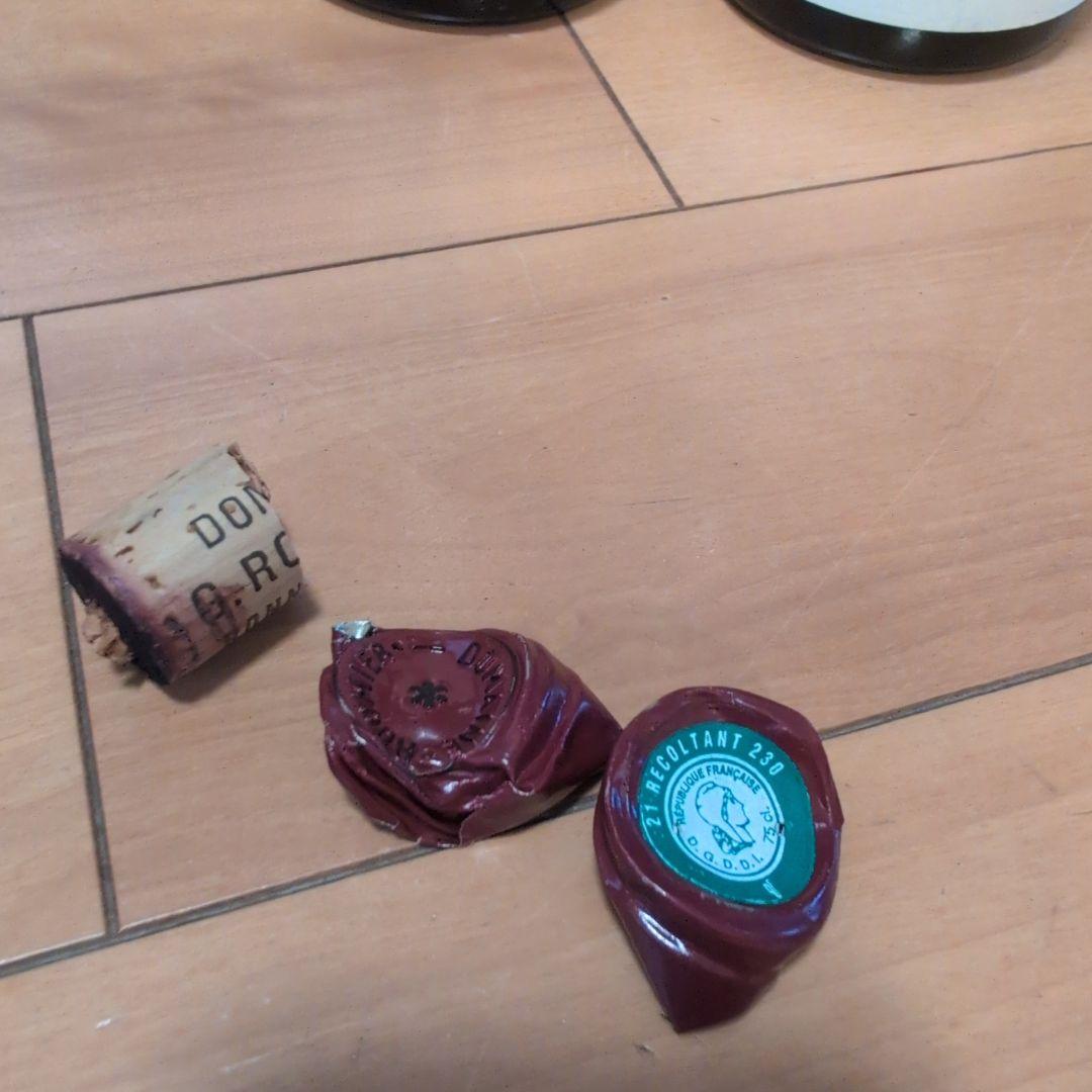 【空き瓶】ジョルジュ・ルーミエ　ボンヌ・マール1999&レ・クラ1999