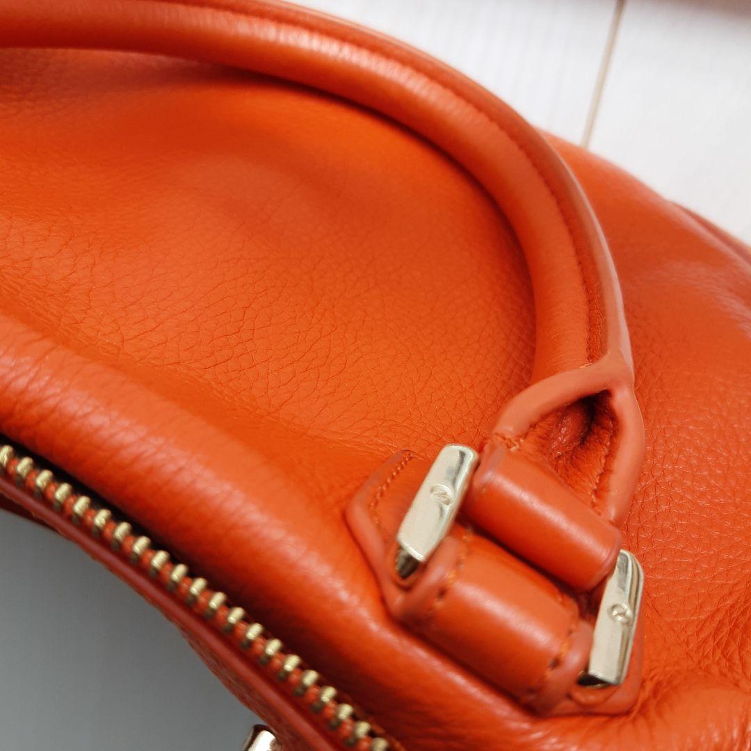 トリーバーチ　オレンジ2wayバッグ