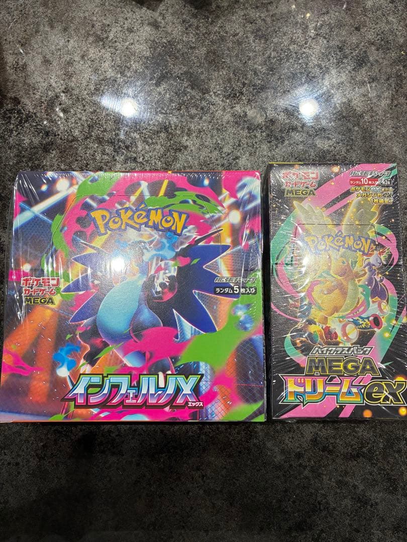ポケモンカード　インフェルノx MEGAドリームex シュリンク付き