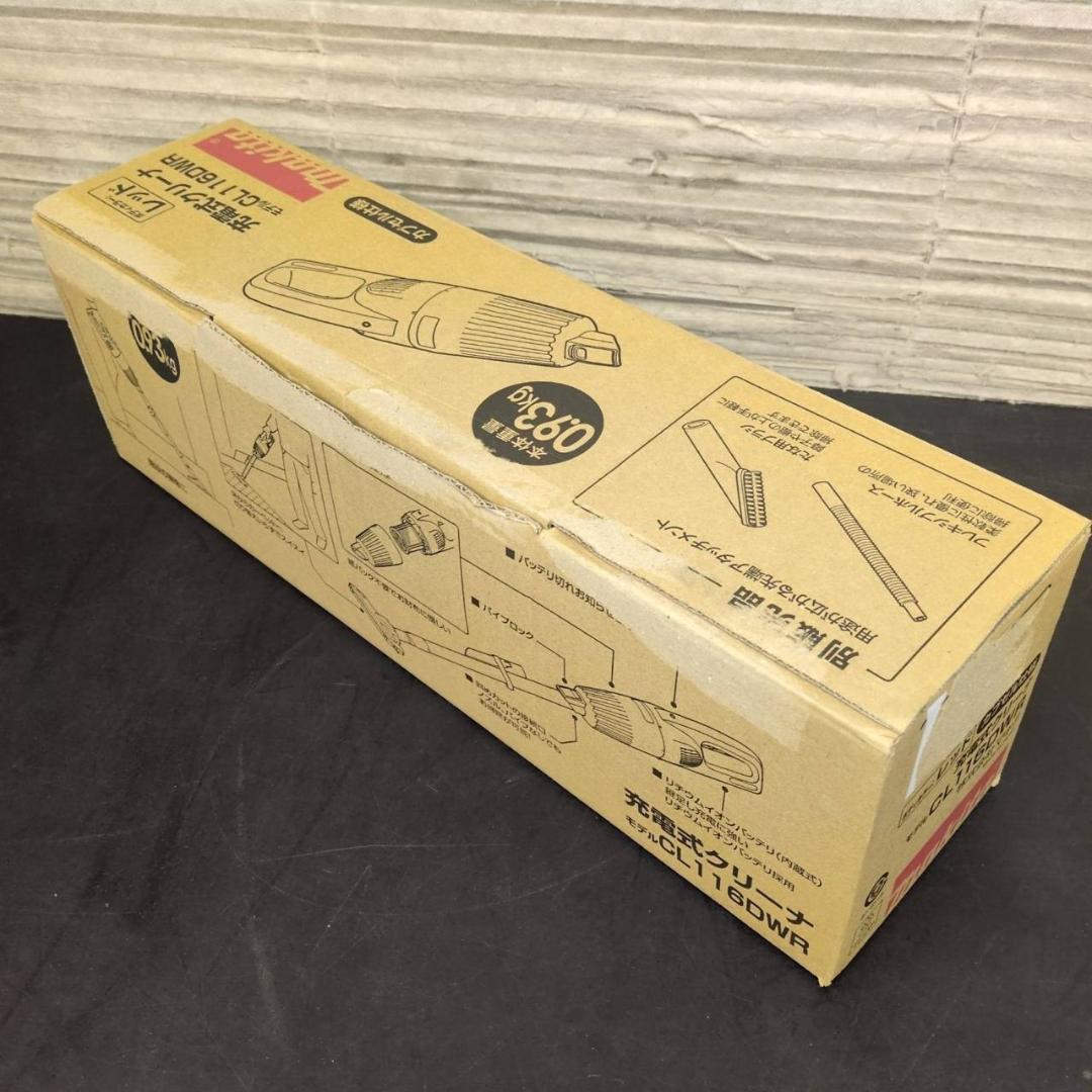 ☆マキタ　充電式クリーナー　CL116DWR　レッド　スティッククリーナー