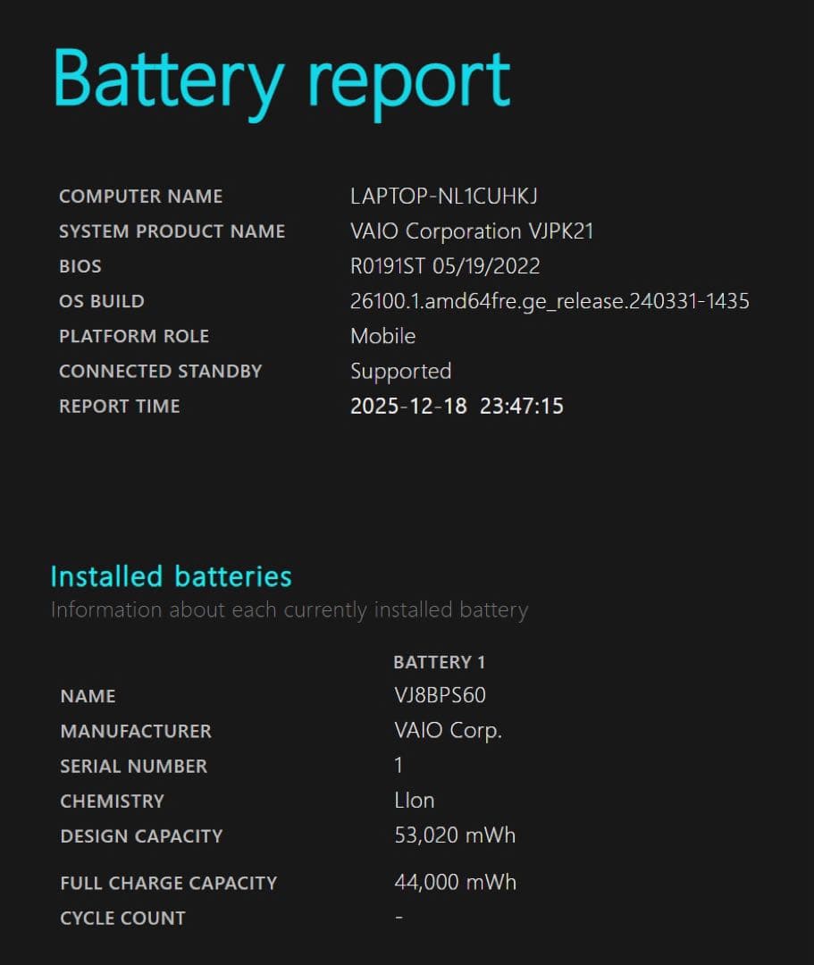 VAIO Pro PK VJPK211/office2024/第11世代i5