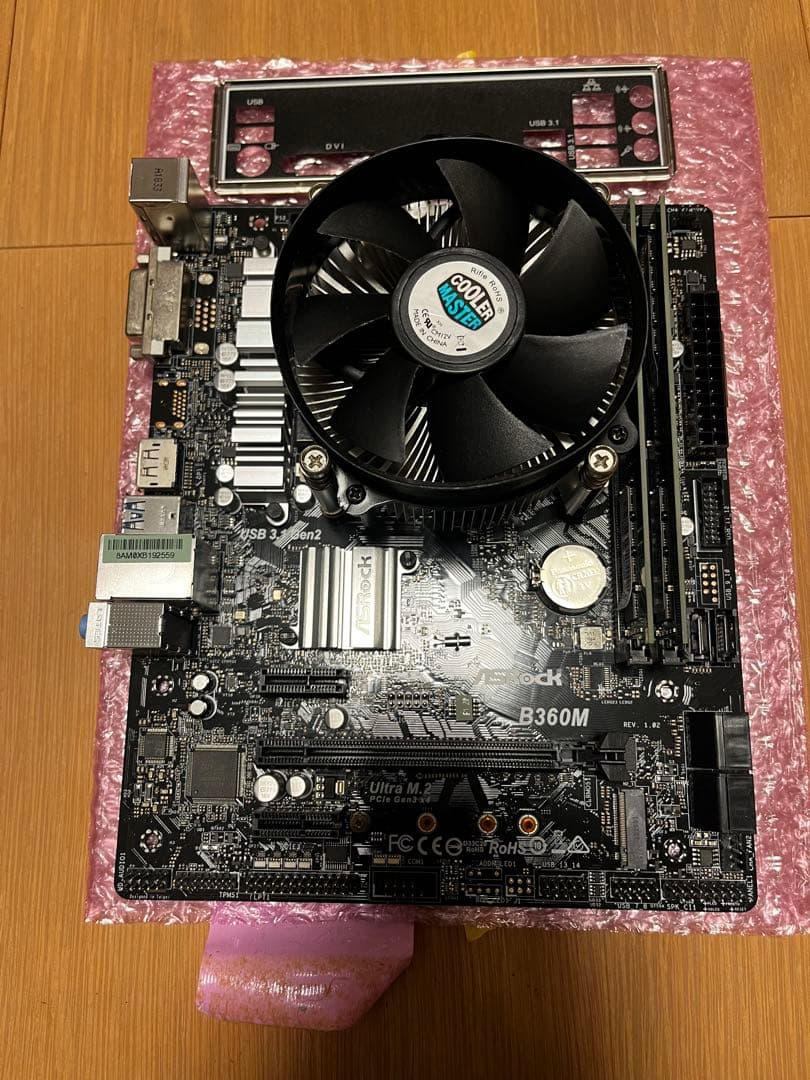 Windowsデスクトップ core i7 8700 b360m 16GB