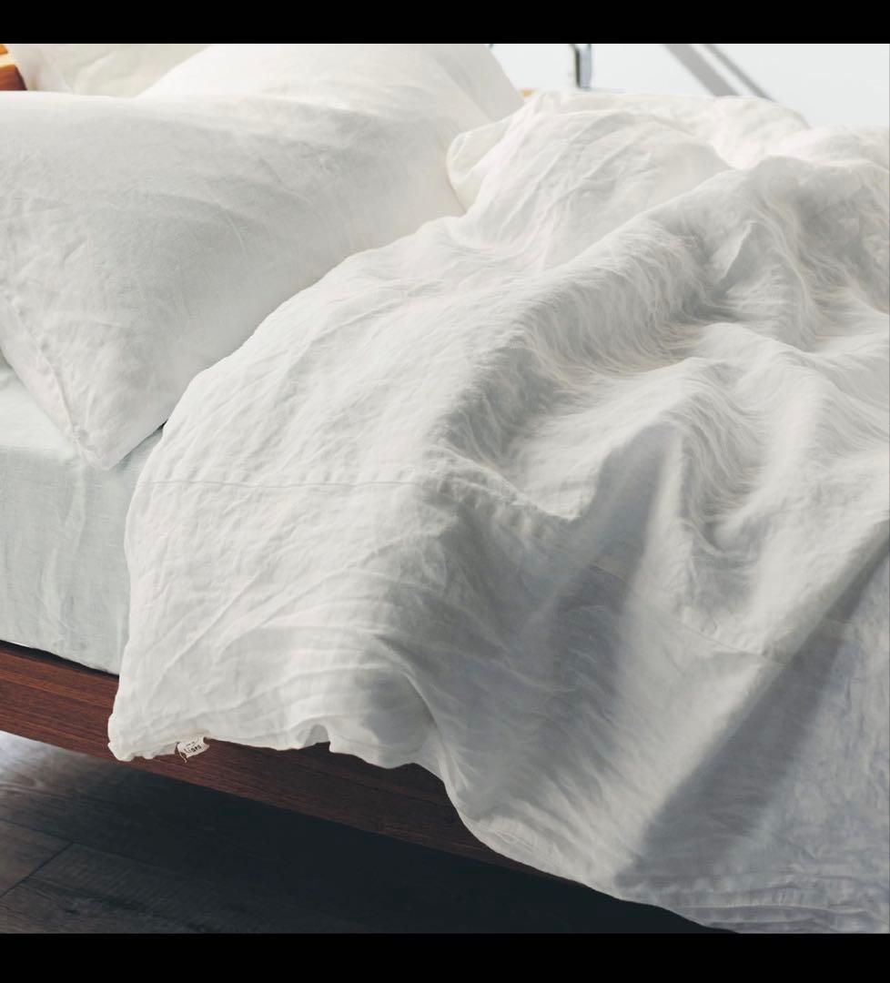 ベルメゾン フレンチリネン ベットカバーS