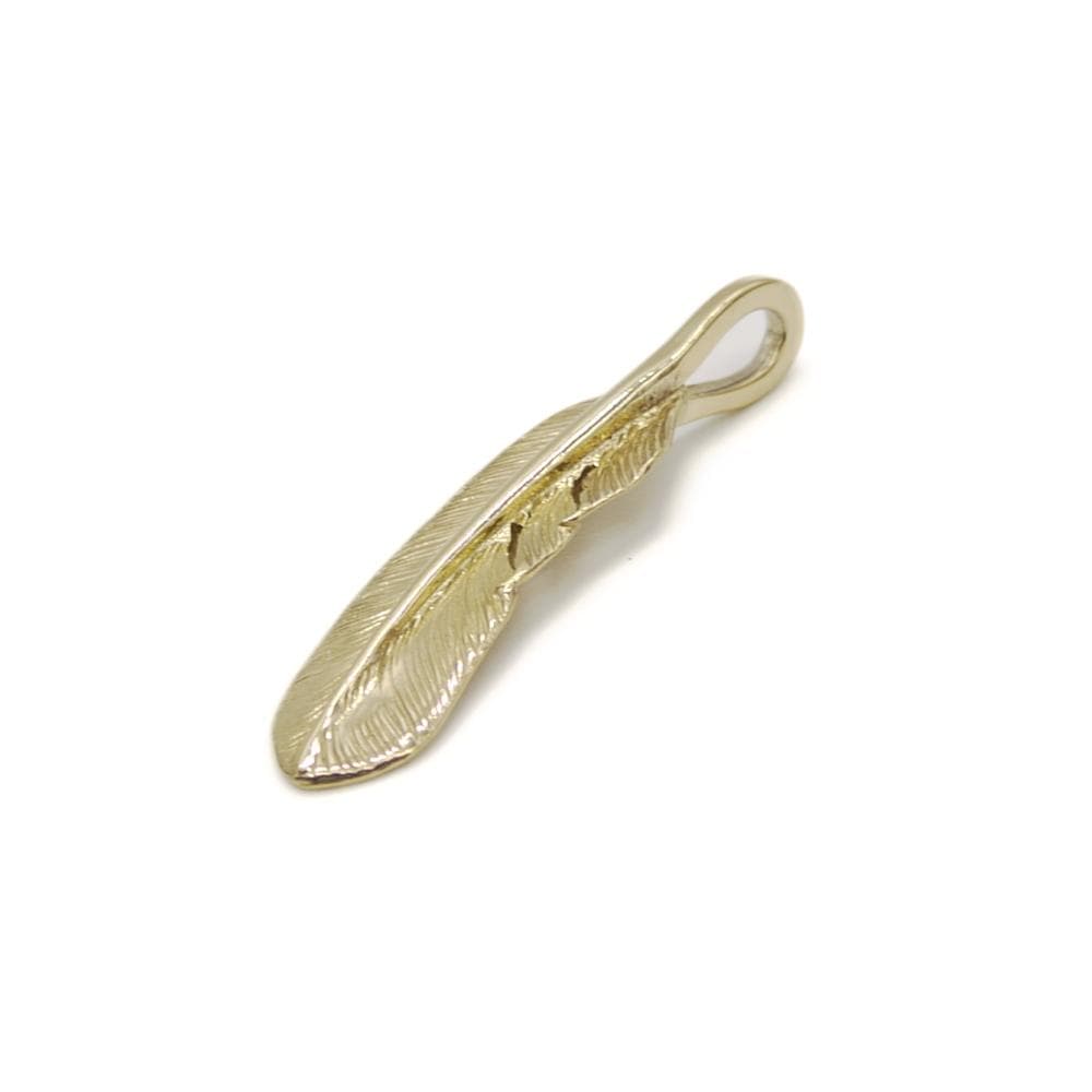 ファーストアローズ フェザー ペンダント Sサイズ トップ 18金 Y04814