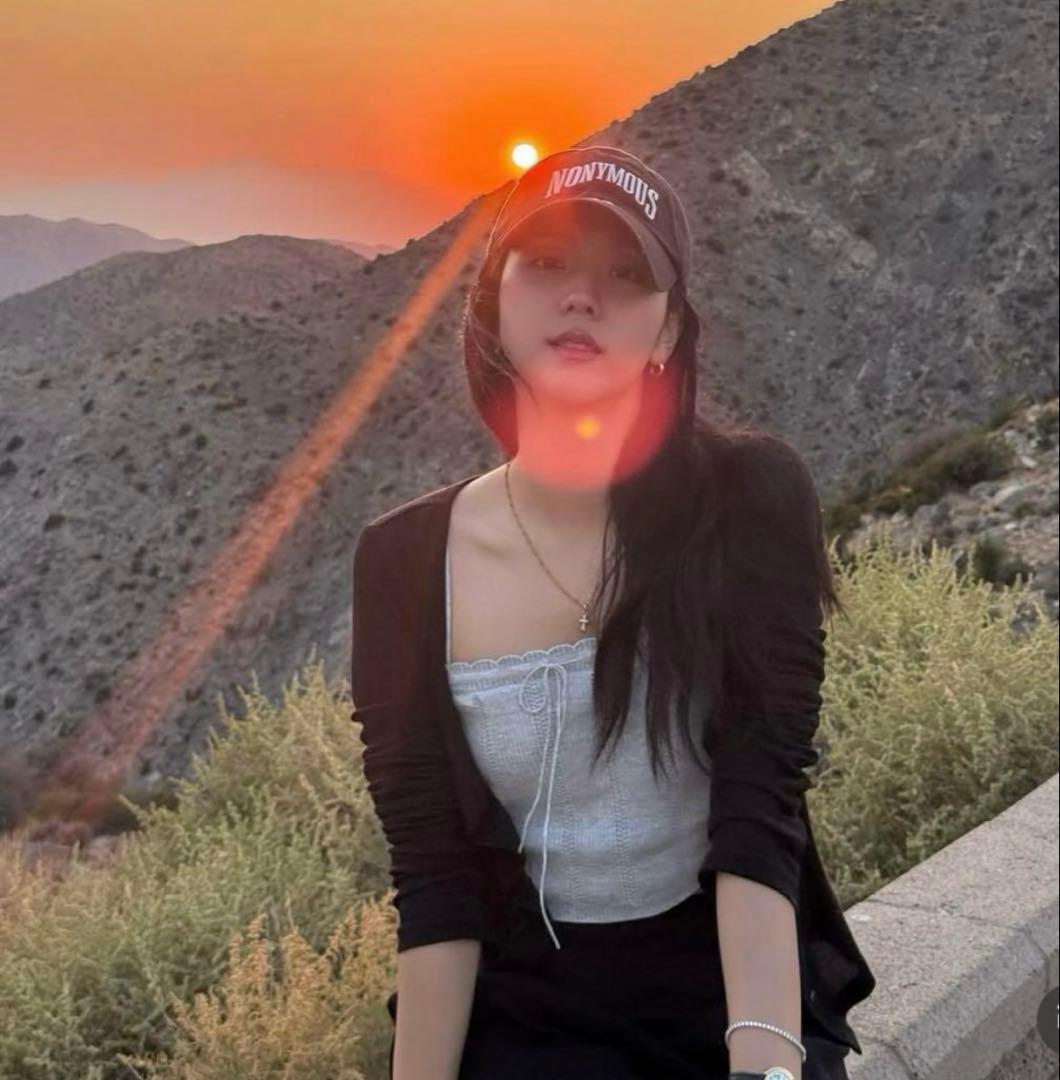 NONYMOUS AA ARCH CAP BLACK BLACKPINK ジス