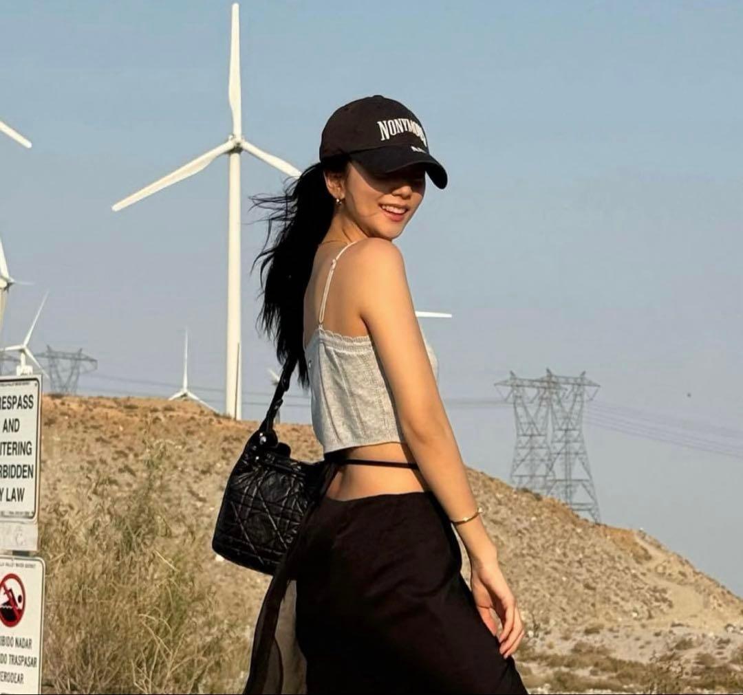 NONYMOUS AA ARCH CAP BLACK BLACKPINK ジス