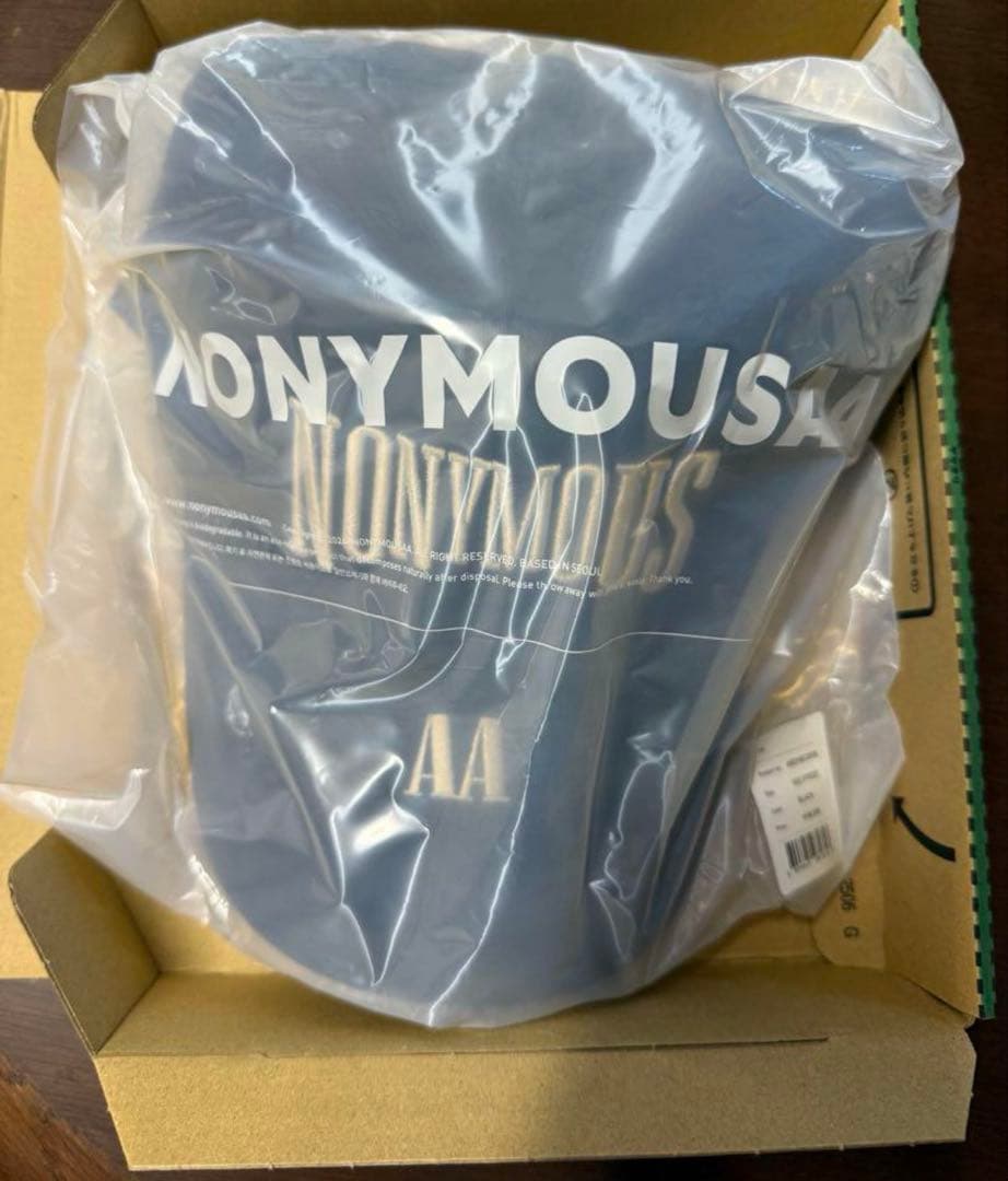 NONYMOUS AA ARCH CAP BLACK BLACKPINK ジス