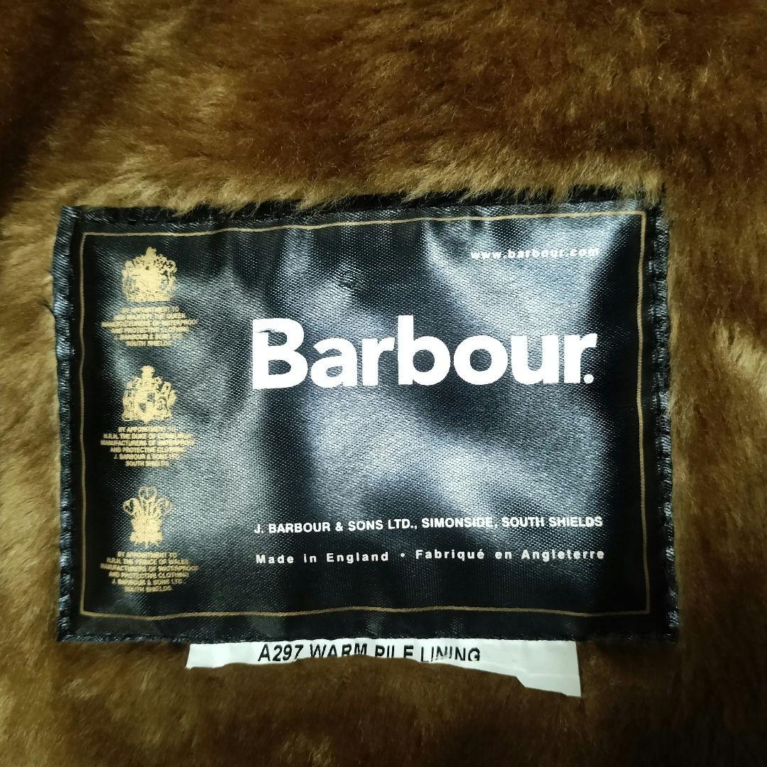 売約済A297 Barbour pile lining　c40 ライナー　ベスト