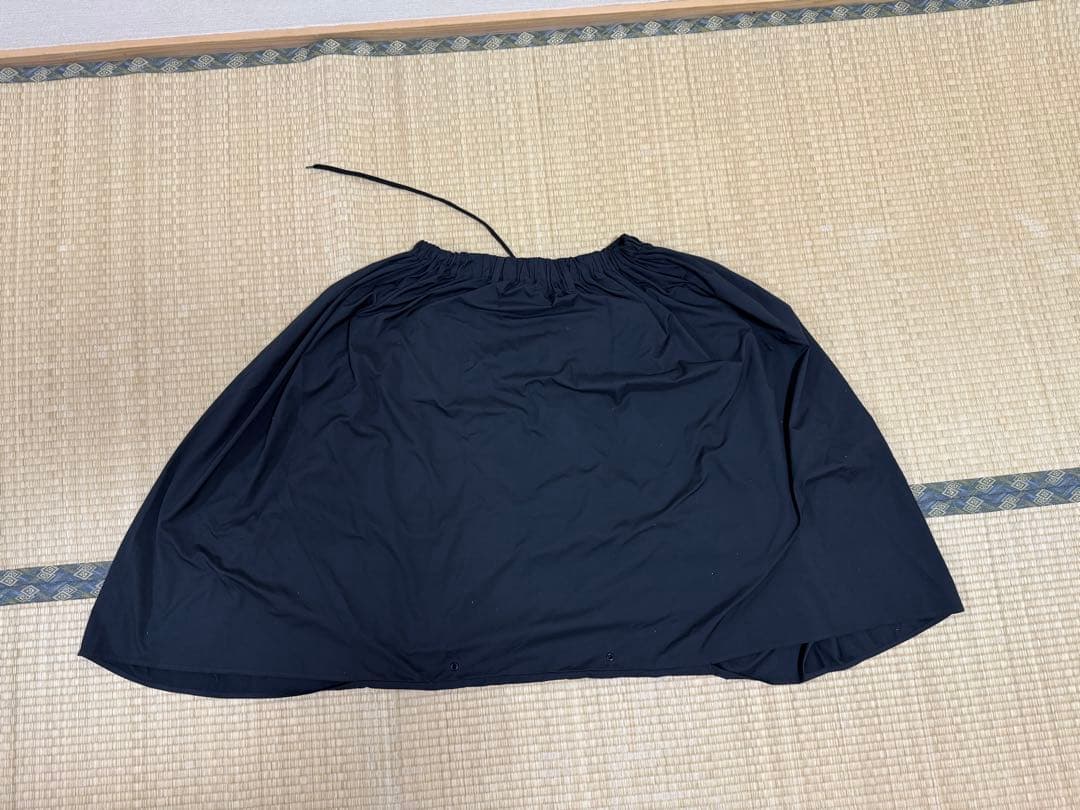 ganryu　ブラックネイビー　サルエルパンツ　ワイドパンツ